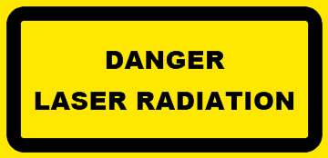 Laser Warning Symbol