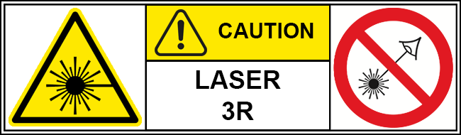 Class 3R Laser Labels
