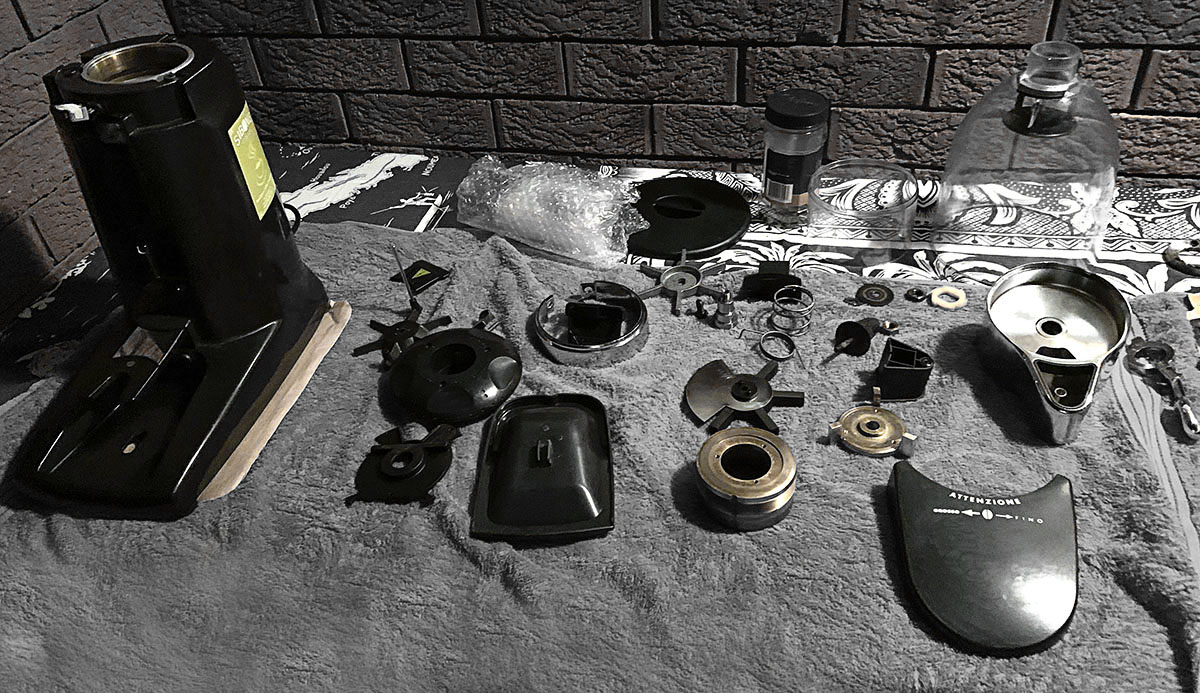 Dismantled Grinder