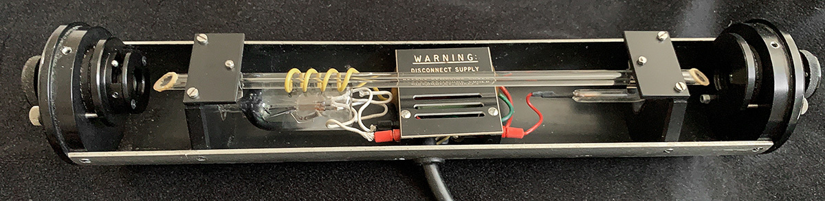 Elliott Model 356-HNL-8A Laser, Cover Removed