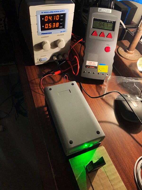 Laser Output 94.1mW