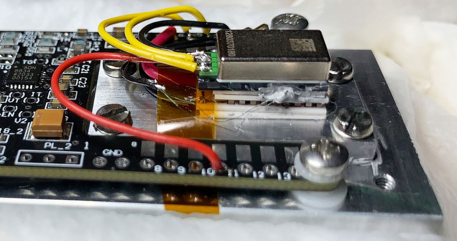 Remounted Thermistor & Wiring