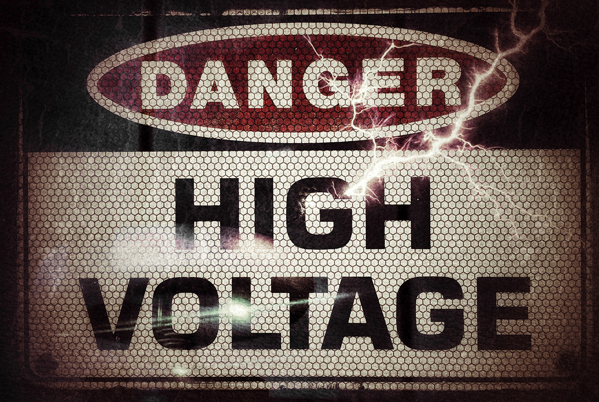 High Voltage Sign