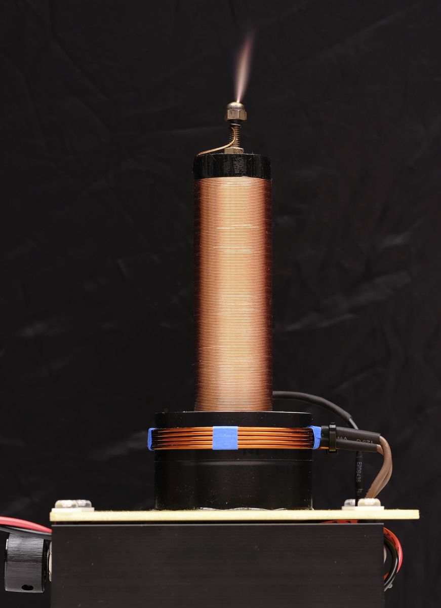Running Coil - Flame Discharge