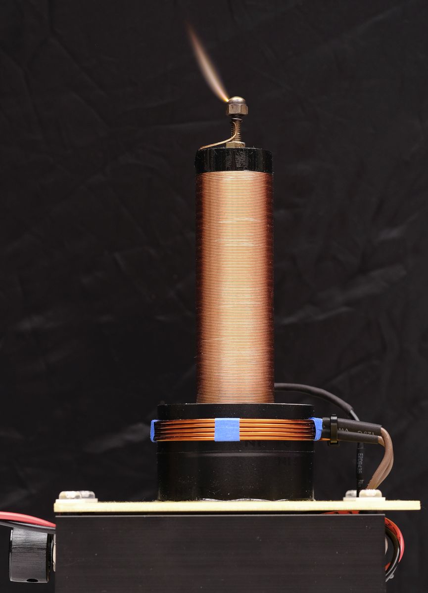 Running Coil - Flame Discharge