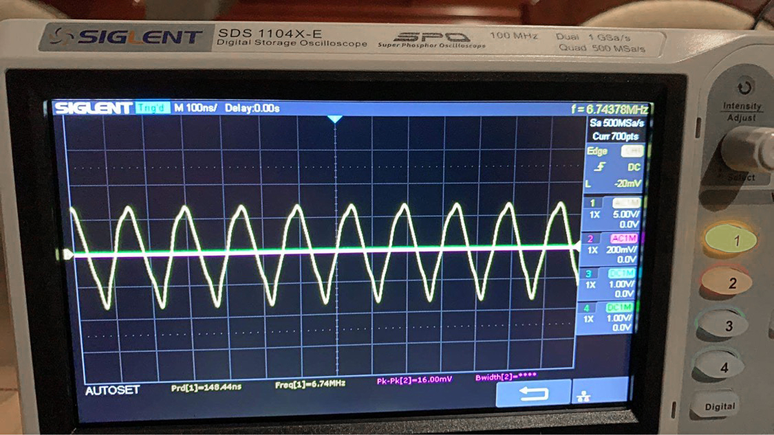 Oscilloscope Trace